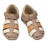 Småbørnssandaler 75c cappuccino kombineret