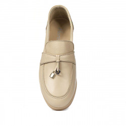 Dame mokkasiner 6054 creme