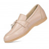 Dame mokkasiner 6054 pudder perlemor