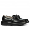 Dame casual sko 6042 sort