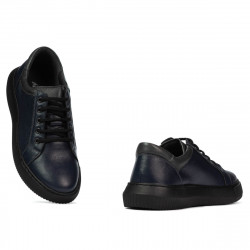 Sportssko 943 indigo kombineret