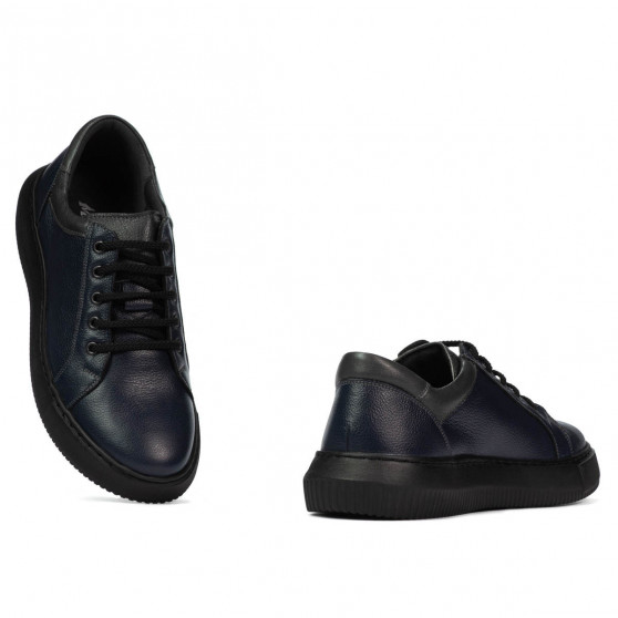 Sportssko 943 indigo kombineret
