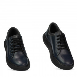 Sportssko 943 indigo kombineret