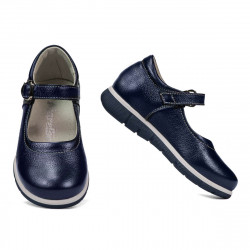 Småbørnssko 76c indigo perlemor