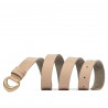 Damebælte 36m biz beige