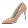 Elegante damesko 1293 laks nude
