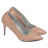 Elegante damesko 1293 laks nude