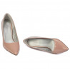 Elegante damesko 1293 laks nude