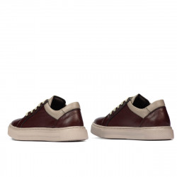 Unge sneakers 383 bordeaux kombineret