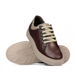 Unge sneakers 383 bordeaux kombineret