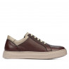 Unge sneakers 383 bordeaux kombineret
