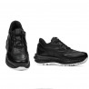 Damesneakers 6055 sort kombineret