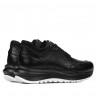 Damesneakers 6055 sort kombineret