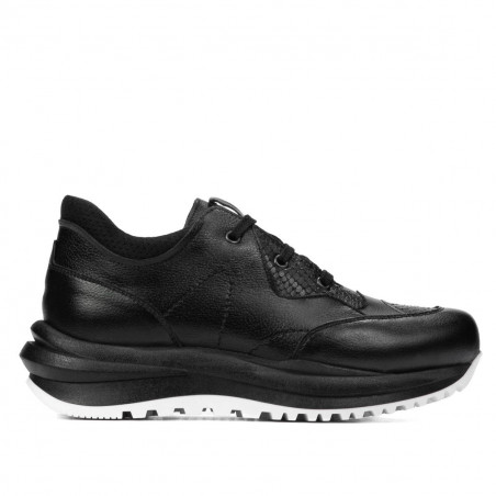 Damesneakers 6055 sort kombineret