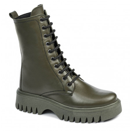 Dame støvler 3375 kaki