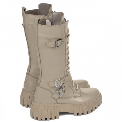 Dame støvler 3374 cappuccino