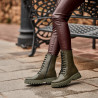 Dame støvler 3375 kaki lifestyle