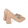 Elegante damesko 1291 lak nude