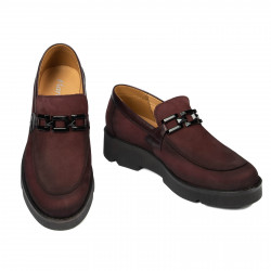 Damesko casual 6056 bufo bordeaux
