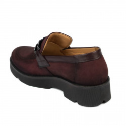 Damesko casual 6056 bufo bordeaux