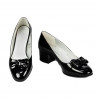 Elegante damesko 1270 sort lak