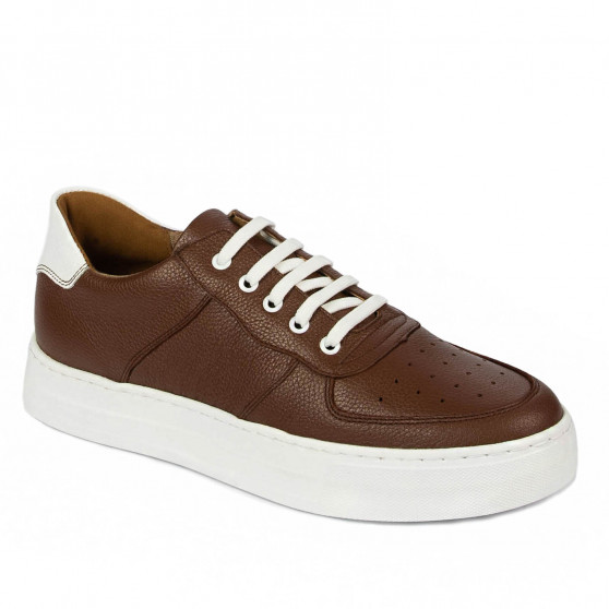 Casual/sport herresko 945 brun kombineret