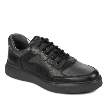 Herresko casual/sport 946 sort kombineret