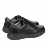 Herresko casual/sport 946 sort kombineret