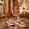 Damesandaler 5083 camel