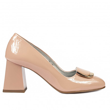 Elegante damesko 1291 lak nude