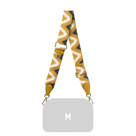 Skulderrem (strop) 103g flerfarvet+sennep