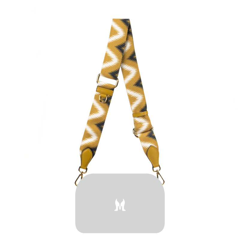 Skulderrem (strop) 103g flerfarvet+sennep
