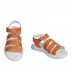 Damesandaler 5089 orange