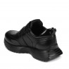 Damesneakers 6060 sort kombineret