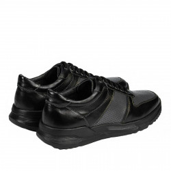 Herresko casual/sport 950 sort kombineret