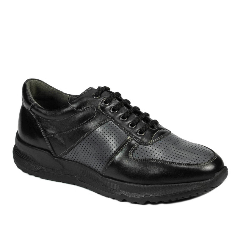 Herresko casual/sport 950 sort kombineret