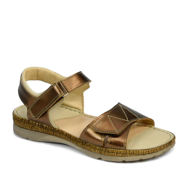 Damesandaler 5090 kobber kombineret