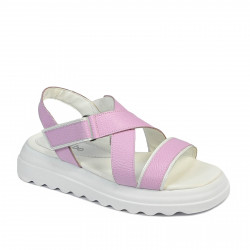 Kvinde sandaler 5092 lyserød kombineret