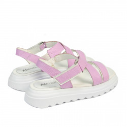 Kvinde sandaler 5092 lyserød kombineret