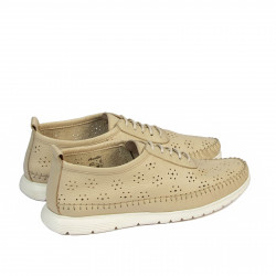 Dame mokkasiner 6061 beige