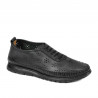 Damesko mokkasiner 6061 sort