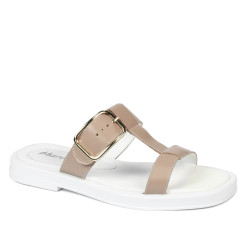 Damesandaler 5091 cappuccino