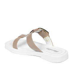 Damesandaler 5091 cappuccino
