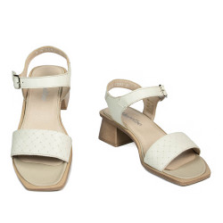 Damesandaler 5097 beige