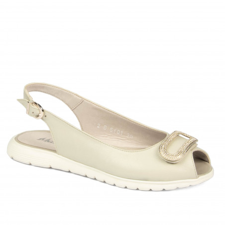 Damesandaler 5101 beige
