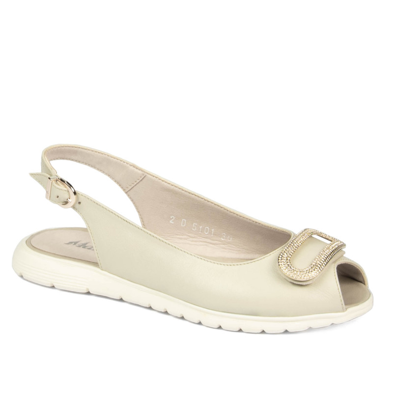 Damesandaler 5101 beige