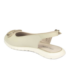 Damesandaler 5101 beige