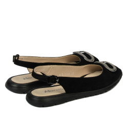 Dame sandaler 5101 sort bufo