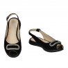 Dame sandaler 5101 sort bufo