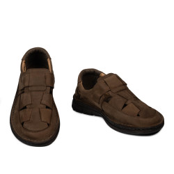 Herresandaler 956 a brun